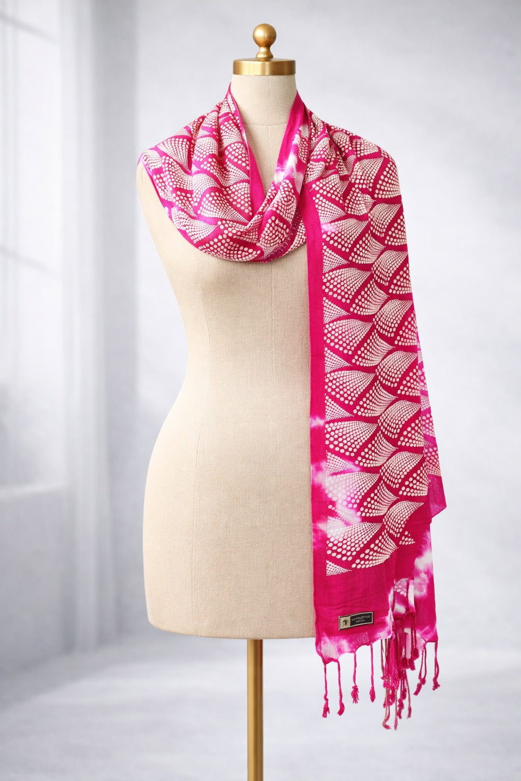 Premium Abstract Printed Scarf for Women | Soft Lightweight Stylish Wrap