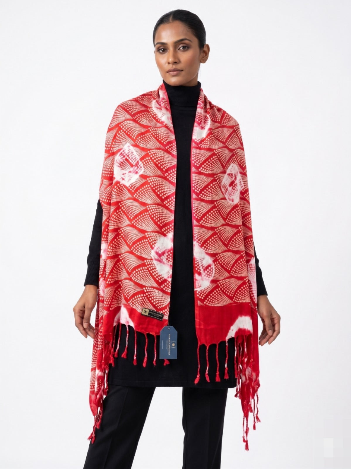 Premium Abstract Printed Scarf for Women | Soft Lightweight Stylish Wrap