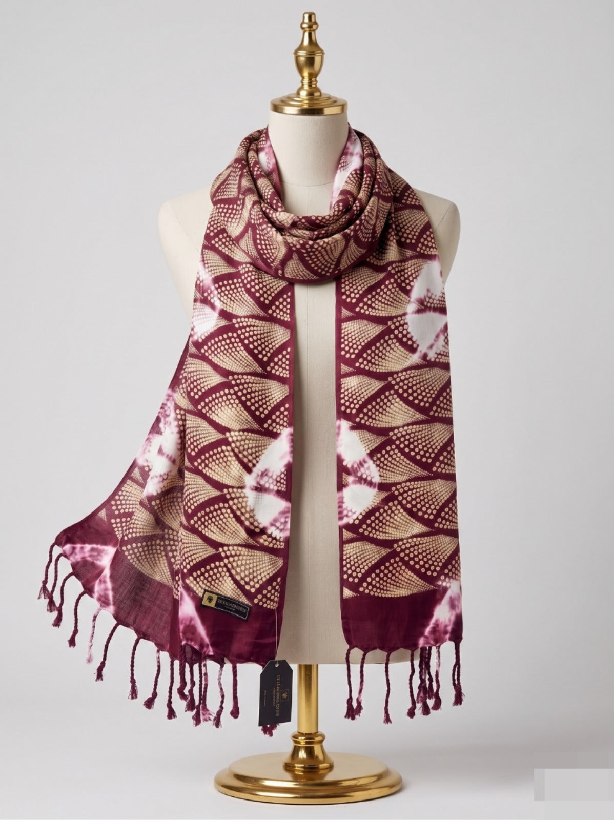Premium Abstract Printed Scarf for Women | Soft Lightweight Stylish Wrap
