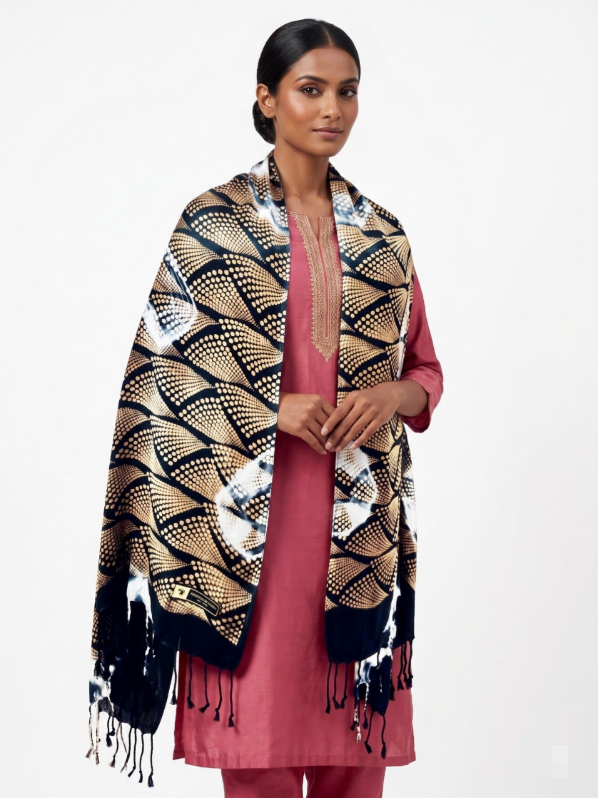 Premium Abstract Printed Scarf for Women | Soft Lightweight Stylish Wrap