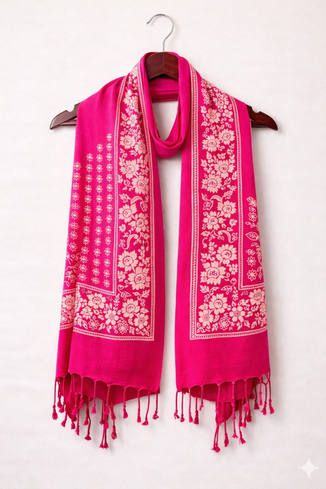 Premium Designer Floral Scarf for Women | Soft Lightweight Ethnic Wrap