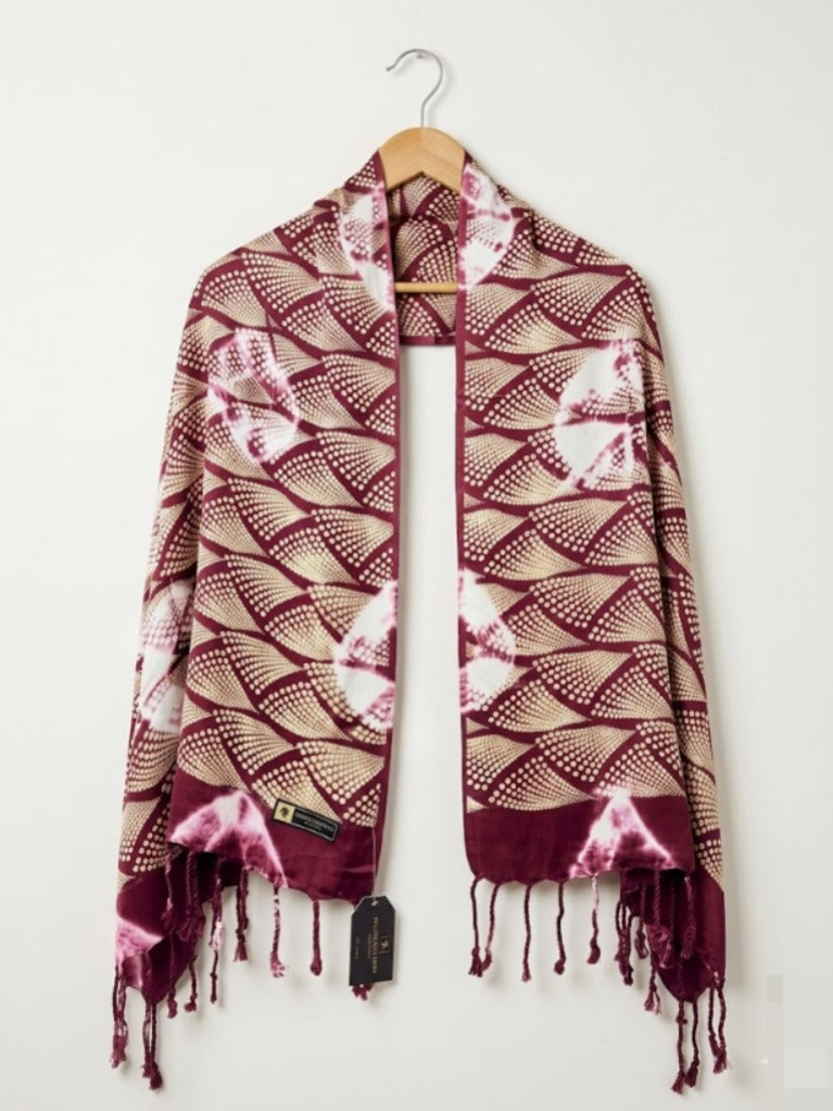 Premium Abstract Printed Scarf for Women | Soft Lightweight Stylish Wrap