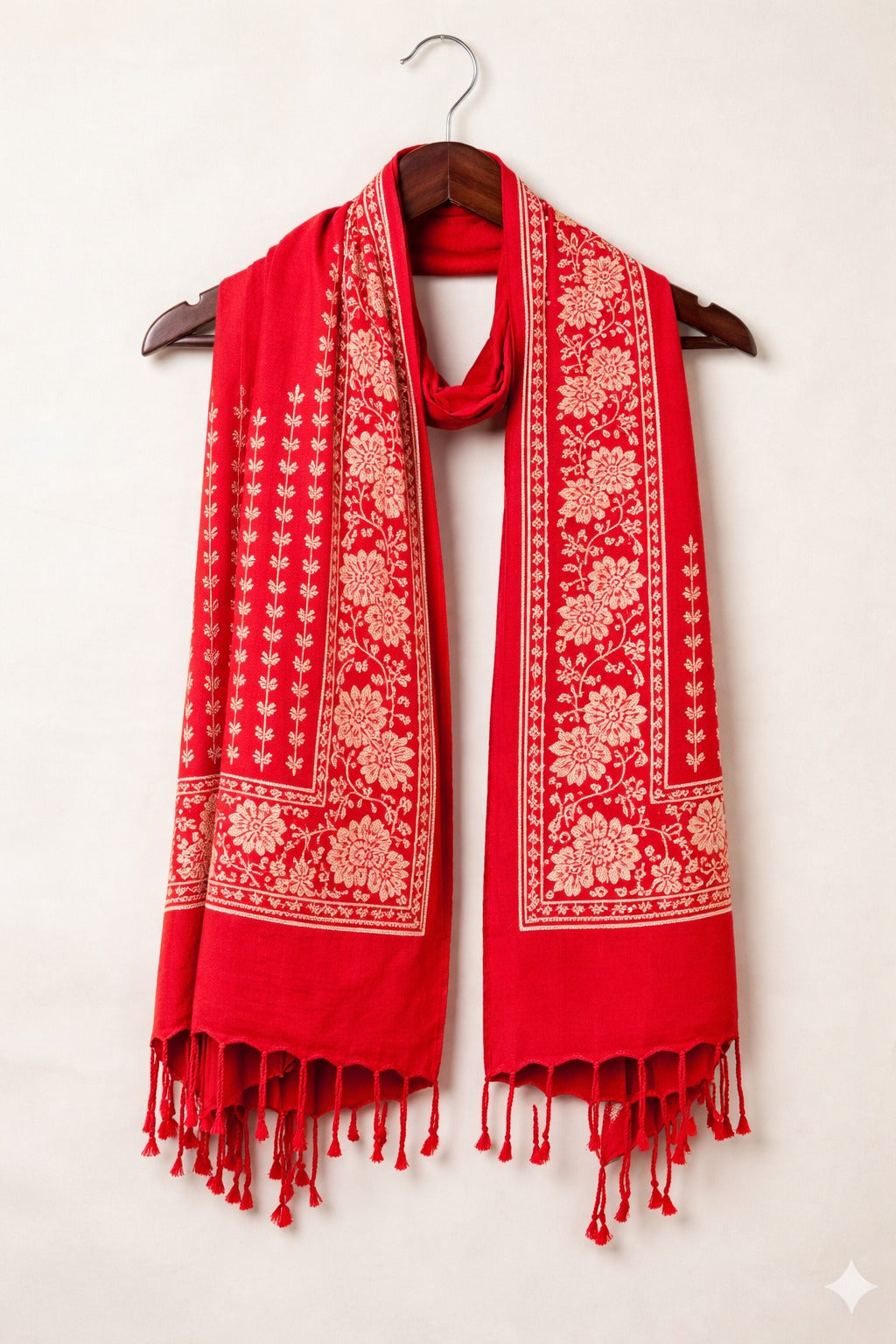 Premium Designer Floral Scarf for Women | Soft Lightweight Ethnic Wrap