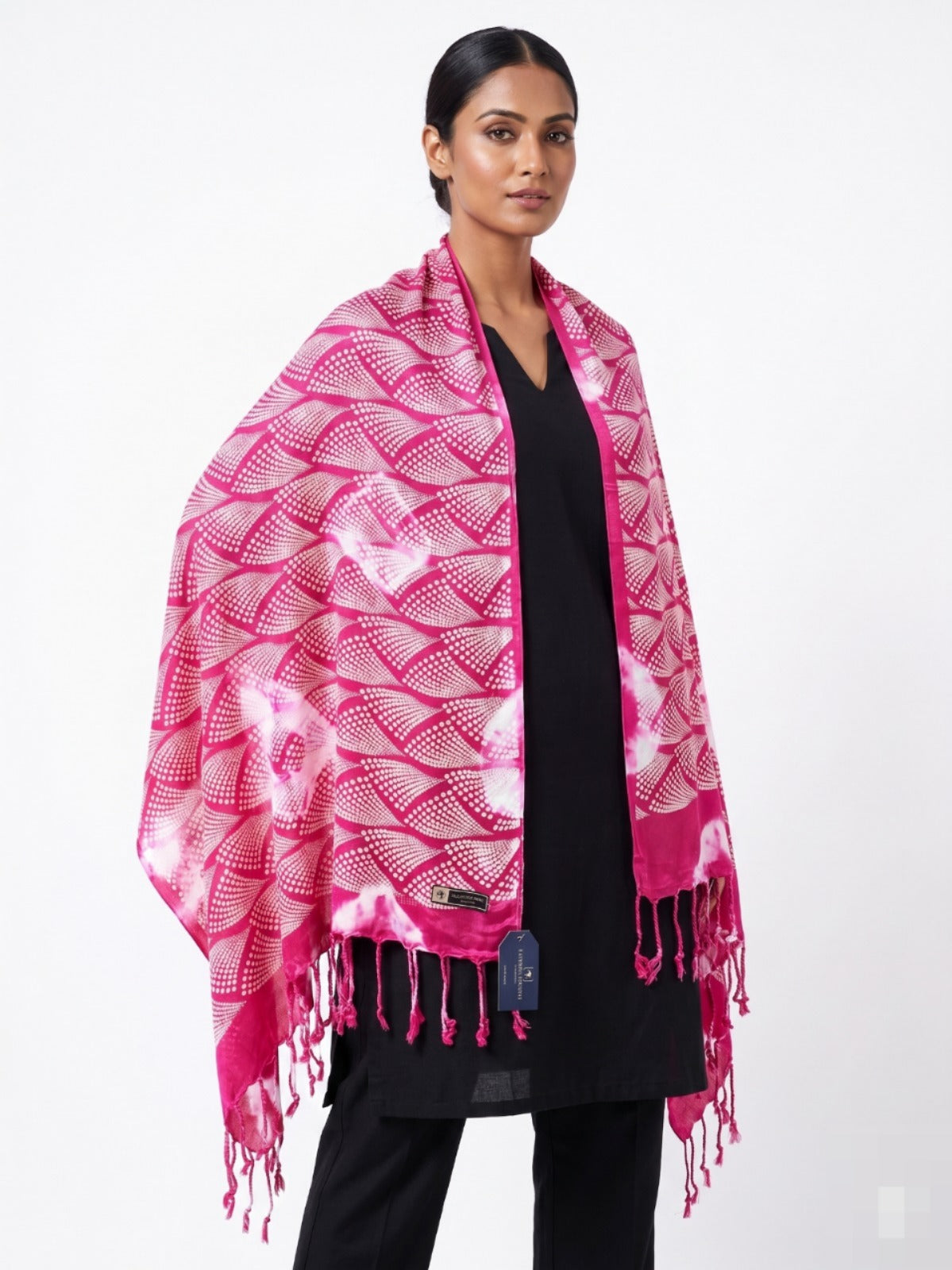 Premium Abstract Printed Scarf for Women | Soft Lightweight Stylish Wrap